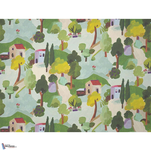 Maisons et Jardins-Behang-Pierre Frey-Selected Wallpapers