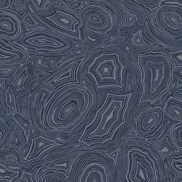 Malachite-Tapete-Cole & Son-Blauw-Rolle-114/17034-Selected Wallpapers