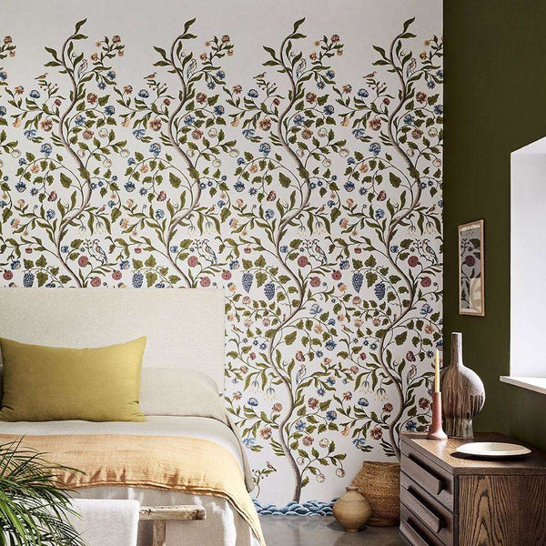 Mandalay-Behang-Tapete-Little Greene-Selected Wallpapers