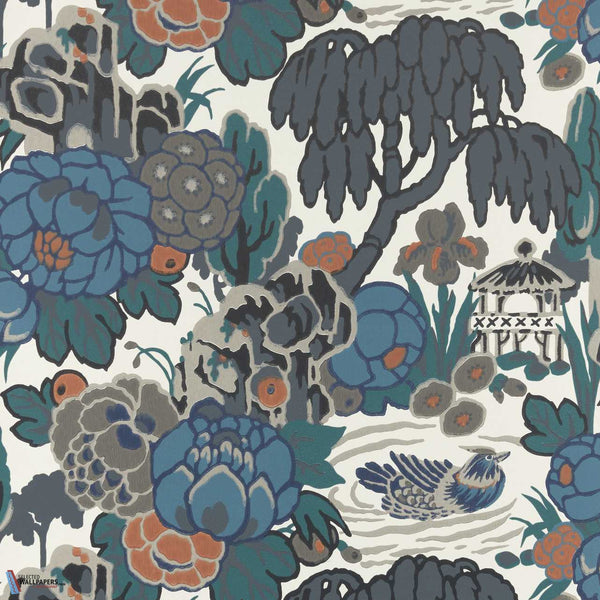 Mandarin Garden-Behang-1838 wallcoverings-Ink-Rol-2311-169-03-Selected Wallpapers