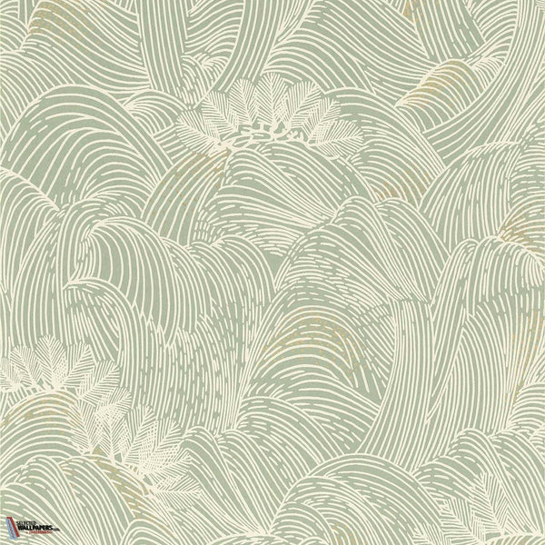 Maree Haute-Tapete-Casamance-Vert-Rolle-75902140-Selected Wallpapers