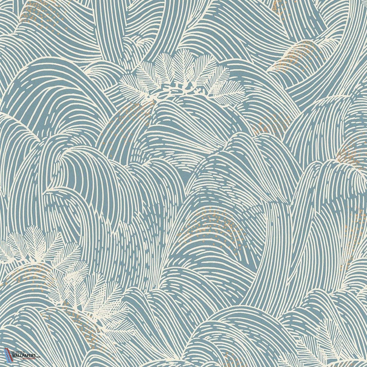 Maree Haute-Behang-Tapete-Casamance-Blue Persan-Rol-75902242-Selected Wallpapers