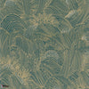 Maree Haute-Tapete-Casamance-Vert Anglais/Dore-Rolle-75902344-Selected Wallpapers
