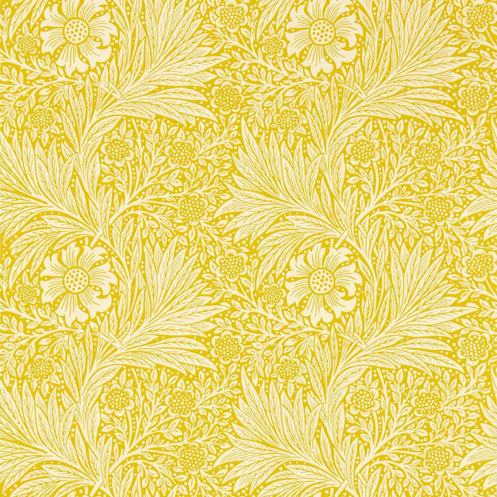 Marigold-Behang-Tapete-Morris & Co-Chartreuse-Rol-217092-Selected Wallpapers