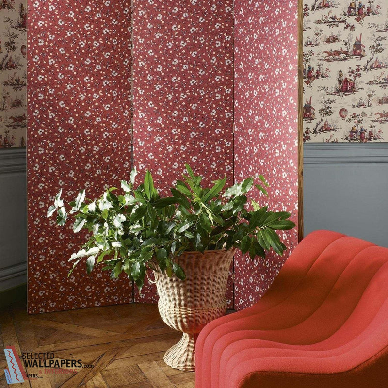 Marigold papier peint de Braquenie