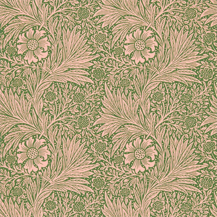 Marigold-behang-Tapete-Morris & Co-Pink/Olive-Rol-216953-Selected Wallpapers