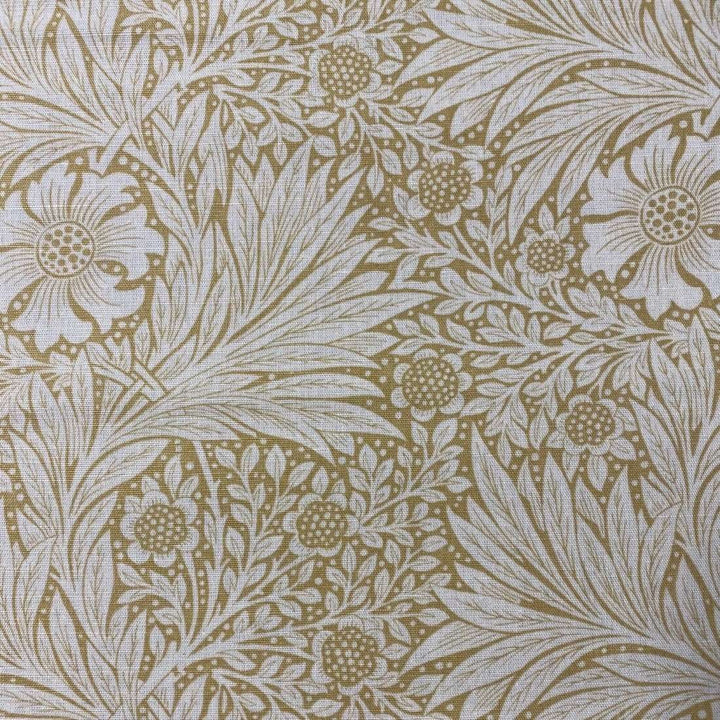 Marigold stof-Fabric-Tapete-Morris & Co-Lichen/Cowslip-Meter (M1)-220316-Selected Wallpapers