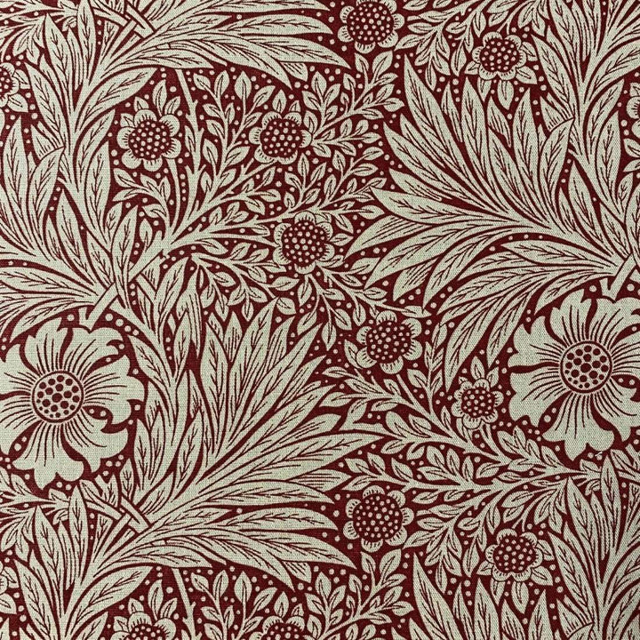 Marigold stof-Fabric-Tapete-Morris & Co-Brick/Manilla-Meter (M1)-220317-Selected Wallpapers