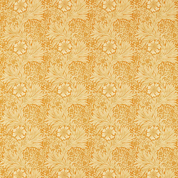 Marigold Stoff-Morris & Co-Cream/Orange-Meter (M1)-226981-Selected Wallpapers