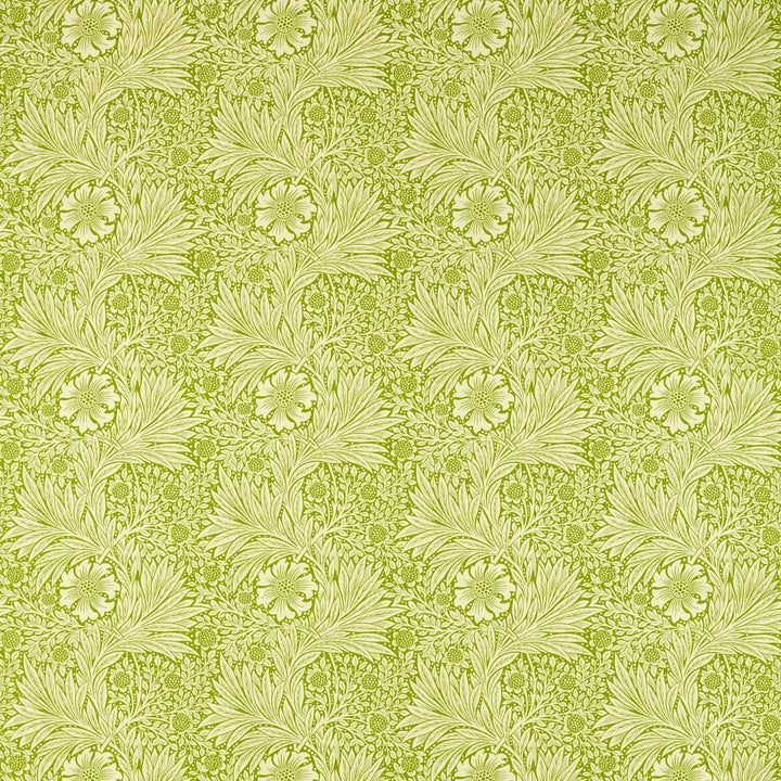 Marigold stof-Fabric-Tapete-Morris & Co-Cream/Sap Green-Meter (M1)-226982-Selected Wallpapers