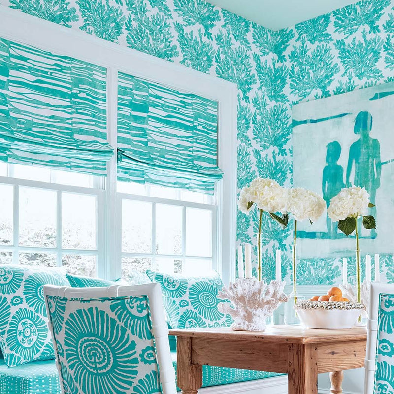 Marine Coral wallpaper by Thibaut