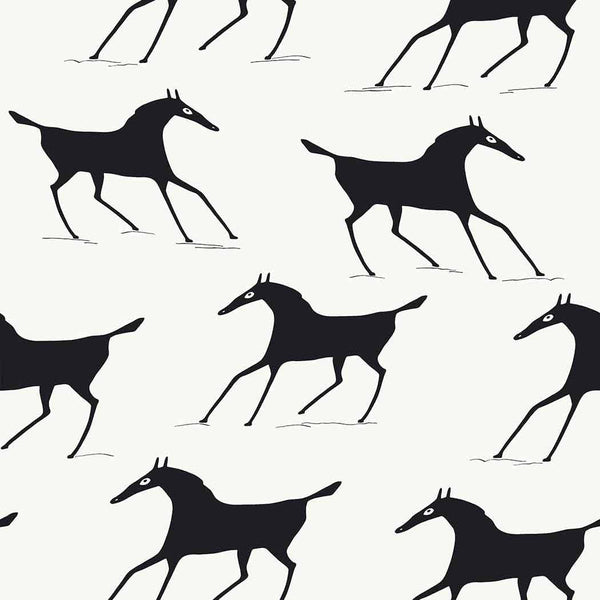 Marlborough Downs-Behang-Thibaut-Black and White-Rol-T13263-Selected Wallpapers