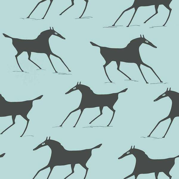 Marlborough Downs-Behang-Thibaut-Spa Blue-Rol-T13267-Selected Wallpapers