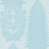 Marsden's Palm Damask-Behang-Zoffany-Blue Stone-Rol-313023-Selected Wallpapers