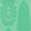 Marsden's Palm Damask-Behang-Zoffany-Pale Poisen-Rol-313024-Selected Wallpapers