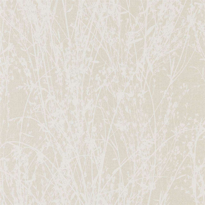 Meadow Canvas-behang-Tapete-Sanderson-White/Parchment-Rol-215695-Selected Wallpapers