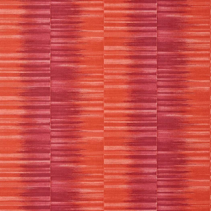 Mekong Stripe-Behang-Tapete-Thibaut-Pink and Coral-Rol-T10087-Selected Wallpapers
