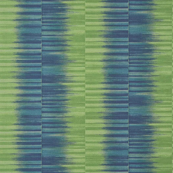 Mekong Stripe-Behang-Tapete-Thibaut-Green and Blue-Rol-T10091-Selected Wallpapers
