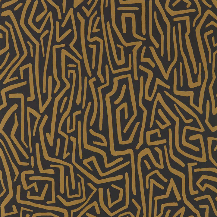 Melodic-Behang-Tapete-Harlequin-Gold/Black-Rol-112829-Selected Wallpapers