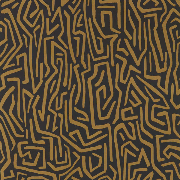 Melodic-Tapete-Harlequin-Gold/Black-Rolle-112829-Selected Wallpapers