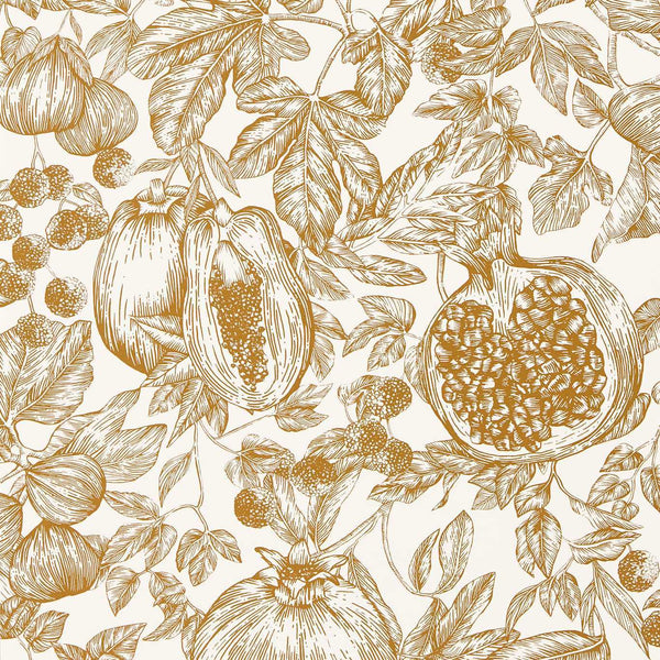 Melograno-behang-Harlequin-Gold/Awakening-Rol-112925-Selected Wallpapers