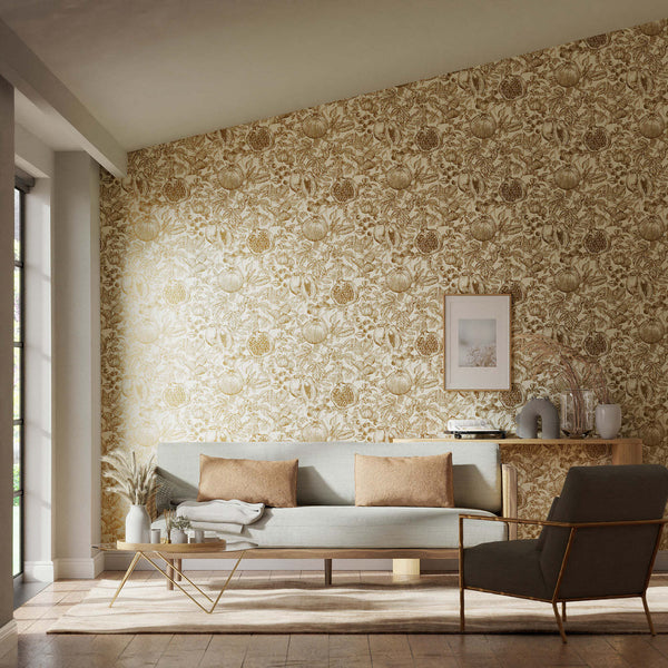 Melograno-behang-Tapete-Harlequin-Selected Wallpapers