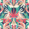Melora-behang-Harlequin-Brazilian Rosewood / Ink-Rol-112761-Selected Wallpapers
