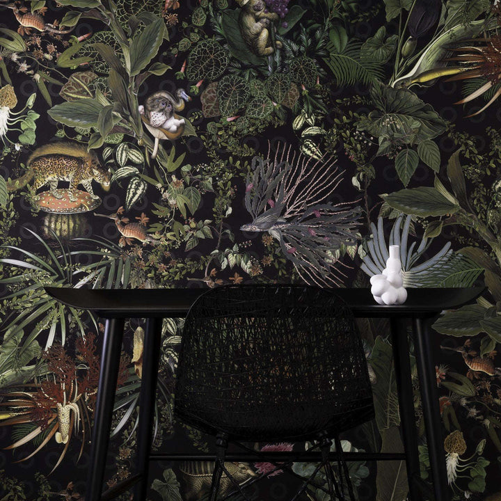 Menagerie of Extinct Animals-behang-Tapete-Moooi-Selected Wallpapers