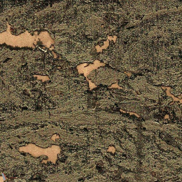 Metallic Cork II-behang-Greenland-Black Gold-Meter (M1)-G0111NQ8243-Selected Wallpapers