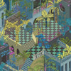 Miami-behang-Cole & Son-Petrol Multi-Rol-105/4018-Selected Wallpapers
