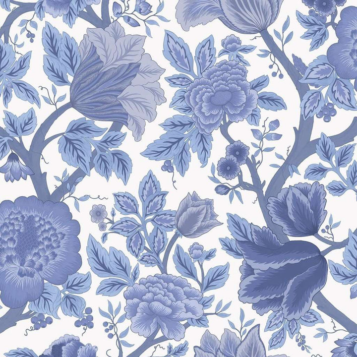 Midsummer Bloom-behang-Tapete-Cole & Son-Hyacinth Blues-Rol-116/4016-Selected Wallpapers