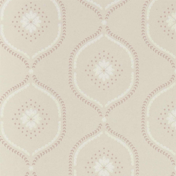 Milcombe-wallpaper-Sanderson-Powder Pink-Roll-216881-Selected Wallpapers
