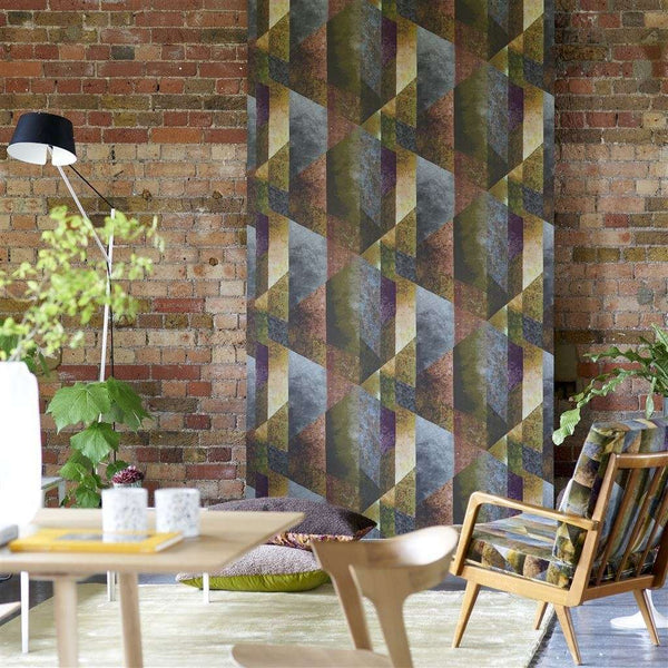 Minakari Geo-Tapete-Designers Guild-Selected Wallpapers