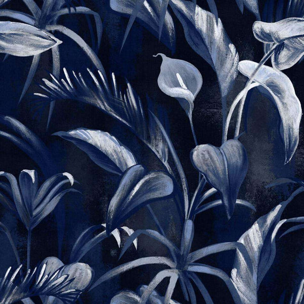 Minuetto-behang-LondonArt-02-Blue Glass Finish-Selected Wallpapers
