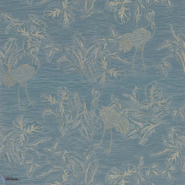 Mirador-Tapete-Casamance-Blue Persan/Dore-Rolle-75891630-Selected Wallpapers
