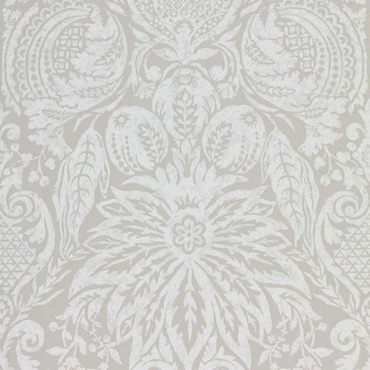 Mitford Damask-behang-Tapete-Zoffany-Platinum Grey-Rol-312863-Selected Wallpapers