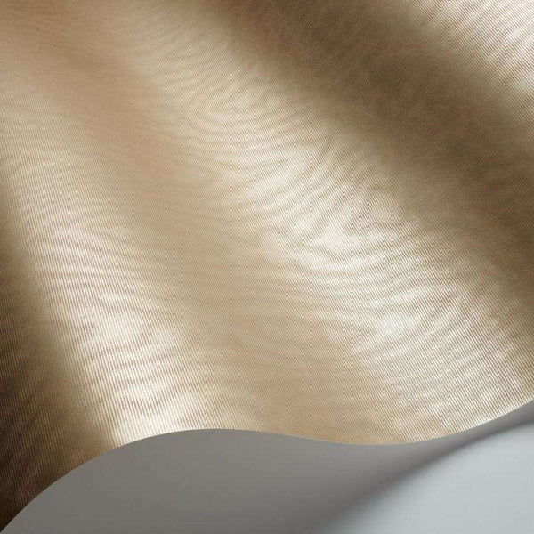 Moire-behang-Cole & Son-Dark Linen-Rol-88/13053-Selected Wallpapers