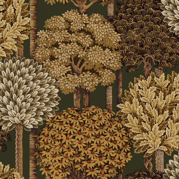Mont Royal-Wallpaper-Arte-Green Golds-Meter (M1)-97702-Selected Wallpapers