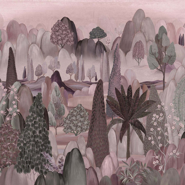 Montanas-Behang-Presence-Pink-Silk Vinyl-PS108/04-Selected Wallpapers