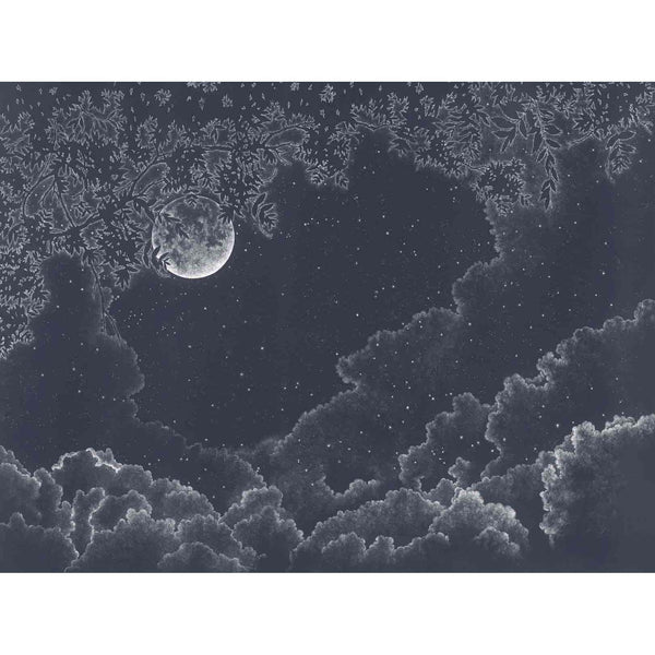 Moonlight-behang-Les Dominotiers-Selected Wallpapers
