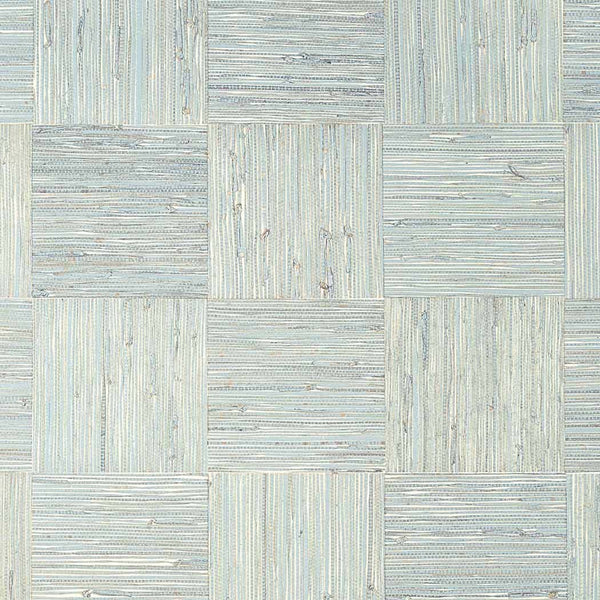 Mosaic Weave-Tapete-Thibaut-Aqua-Rolle-T24080-Selected Wallpapers