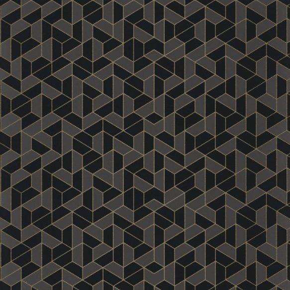Mosaic-behang-Tapete-Casamance-Anthracite-Rol-74580510-Selected Wallpapers