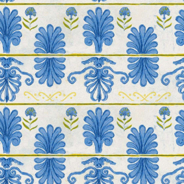 Mykonos Villa Motif-Tapete-Mind the Gap-White Sand-Rolle-WP30043-Selected Wallpapers
