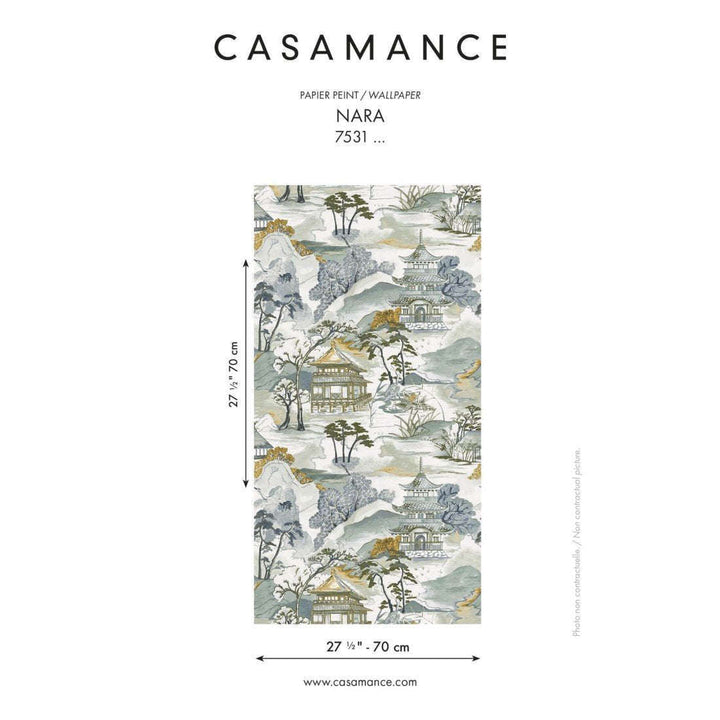 Nara-behang-Tapete-Casamance-Selected Wallpapers