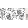Narciso-behang-Inkiostro Bianco-Selected Wallpapers