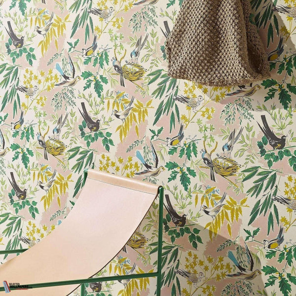 Nids Jolis-Behang-Pierre Frey-Selected Wallpapers