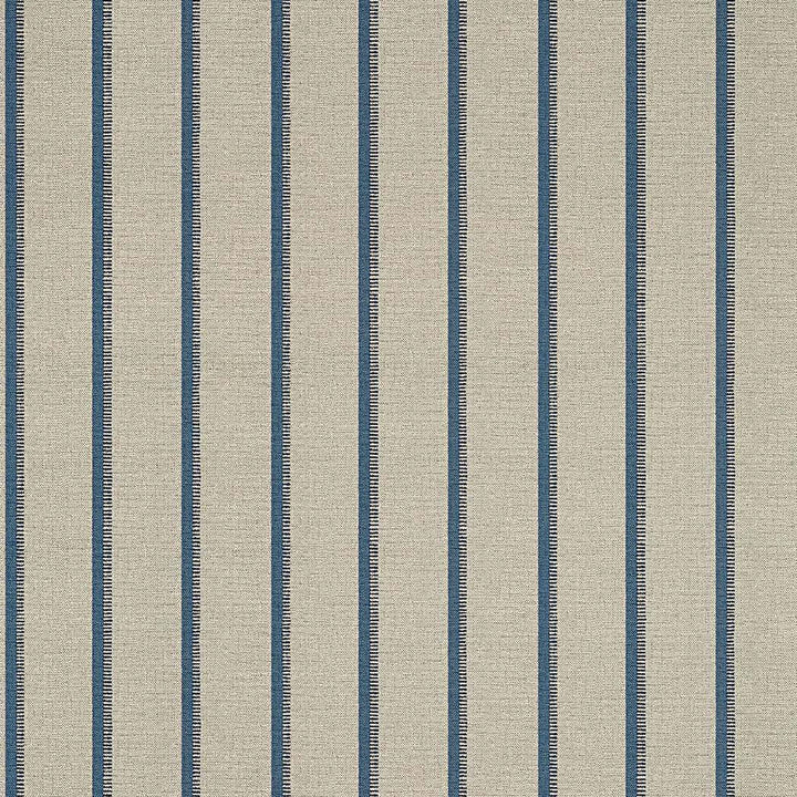 Notch Stripe-Behang-Tapete-Thibaut-Flax and Navy-Rol-T10259-Selected Wallpapers