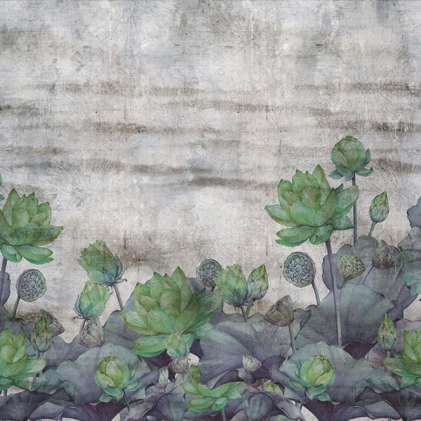 November Green-Behang-INSTABILELAB-01-Vinyl New Middle-November Green 01-Selected Wallpapers