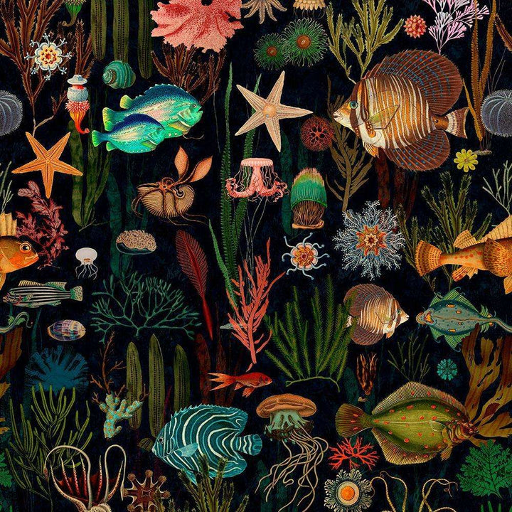 Oceania-behang-Tapete-Mind the Gap-Multicolor-300 cm (standaard)-WP20304-Selected Wallpapers
