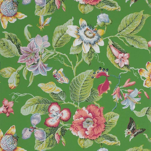 Odalys-behang-Boussac-Amazon Green-W4979023-Selected Wallpapers
